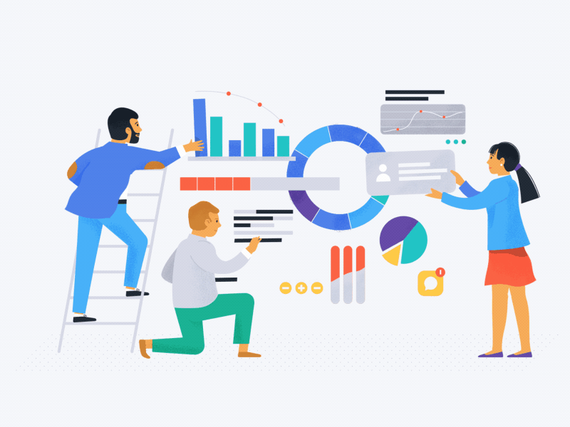 Sales Dashboard GIF